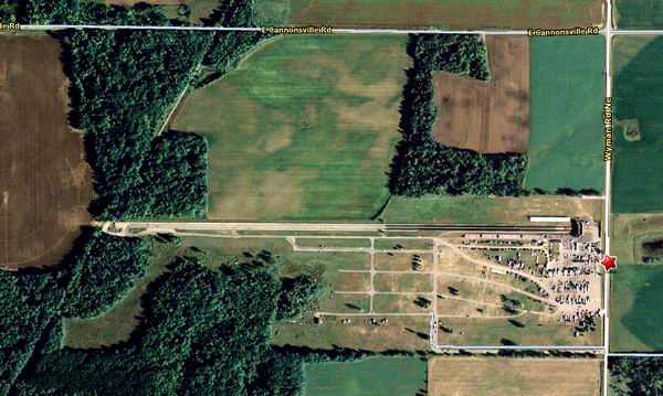 Mid-Michigan Motorplex - Aerial (newer photo)